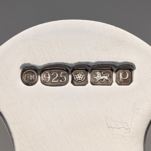 2014 年英國純銀手形設計茶盒湯匙弗朗西斯霍華德